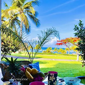Appartement Accès Direct Plage, Magnifique Vue Mer, Gwanada à Pierre Et, Sainte-Anne (Grande-Terre)